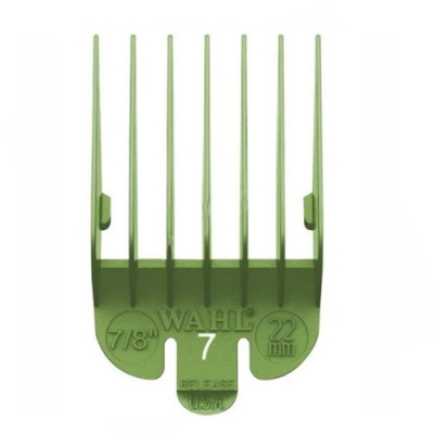 Wahl Attachment Comb - No.7, 22mm Green